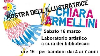 Laboratori per bambini legati alla mostra dell'illustratrice Chiara Armellini. 